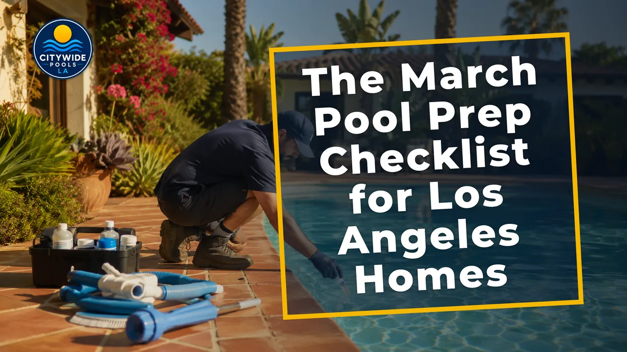 Ready your pool gear, it's time to prep for sunny days ahead.